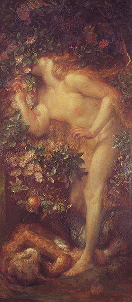 george frederic watts,o.m.,r.a. Eve Tempted